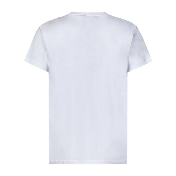Balmain White Cotton Jersey Crewneck T-Shirt - NWT - Picture 2 of 3